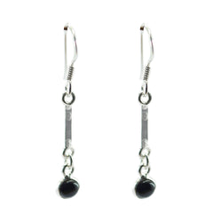 Addison Black Dangle Earrings for Everyday Glam Black Onyx Black Dangle