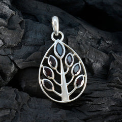 Aisha Red Romantic Featherlight Pendant