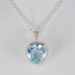 Amanda Blue valentine Featherlight Pendant
