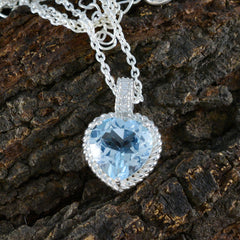 Amanda Blue valentine Featherlight Pendant