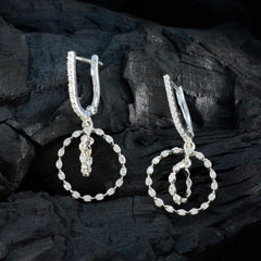 Amanda White Stud Earrings for Everyday Elegance