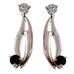 Ana Red Dangle Earrings for Everyday Glamour