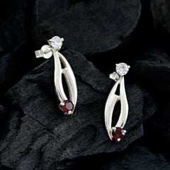 Ana Red Dangle Earrings for Everyday Glamour