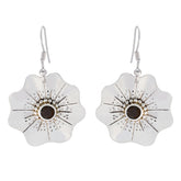 Anna Brown Gemstone Earrings for Stylish Elegance Smoky Quartz Brown Dangle