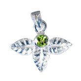 Anna Green Feminine Featherlight Pendant Peridot Green Green