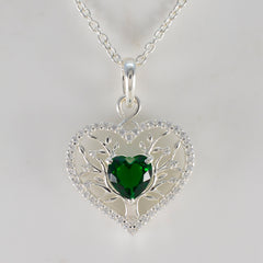 Antonia Heart Gemstone Jewelry Pendant Necklace