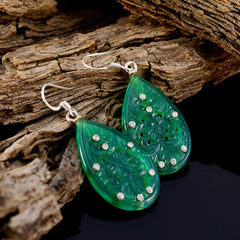 Araya Green Dangle Earrings for Chic Everyday Glam