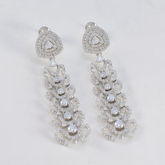 Araya White Stud Earrings for Elegant Fashion Statement