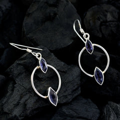 Aria Blue Dangle Earrings for Everyday Glam