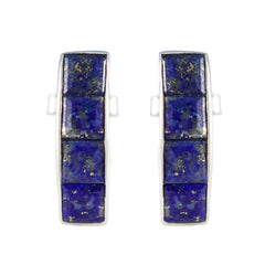 Aria Blue Stud Earrings for Everyday Glam