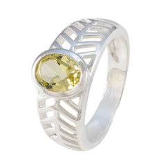 Savannah Art Deco Yellow Solitaire Ring
