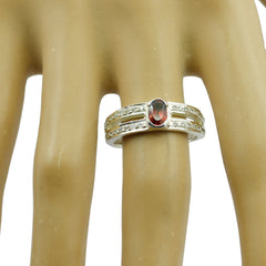 Zazlle Artisan Red Halo Ring with Gemstone Accents