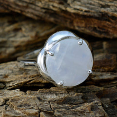 Liyana White Solitaire Ring India Sterling Silver