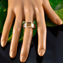 Laura Artisan Yellow Solitaire Ring