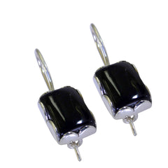 Aurora Black Dangle Earrings - Elegant Fashion Jewelry