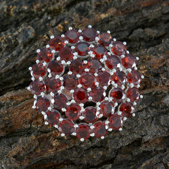 Aurora Red Boho Pendant - Vibrant Gemstone Jewelry