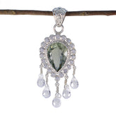 Autumn Light Green Pendant – Stunning Gemstone Jewelry Green Amethyst Light Green Light Green