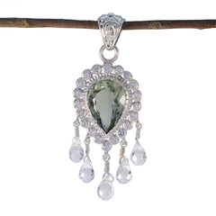 Autumn Light Green Pendant – Stunning Gemstone Jewelry Green Amethyst Light Green Light Green