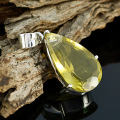 Autumn Yellow Cultural Chunky Pendant