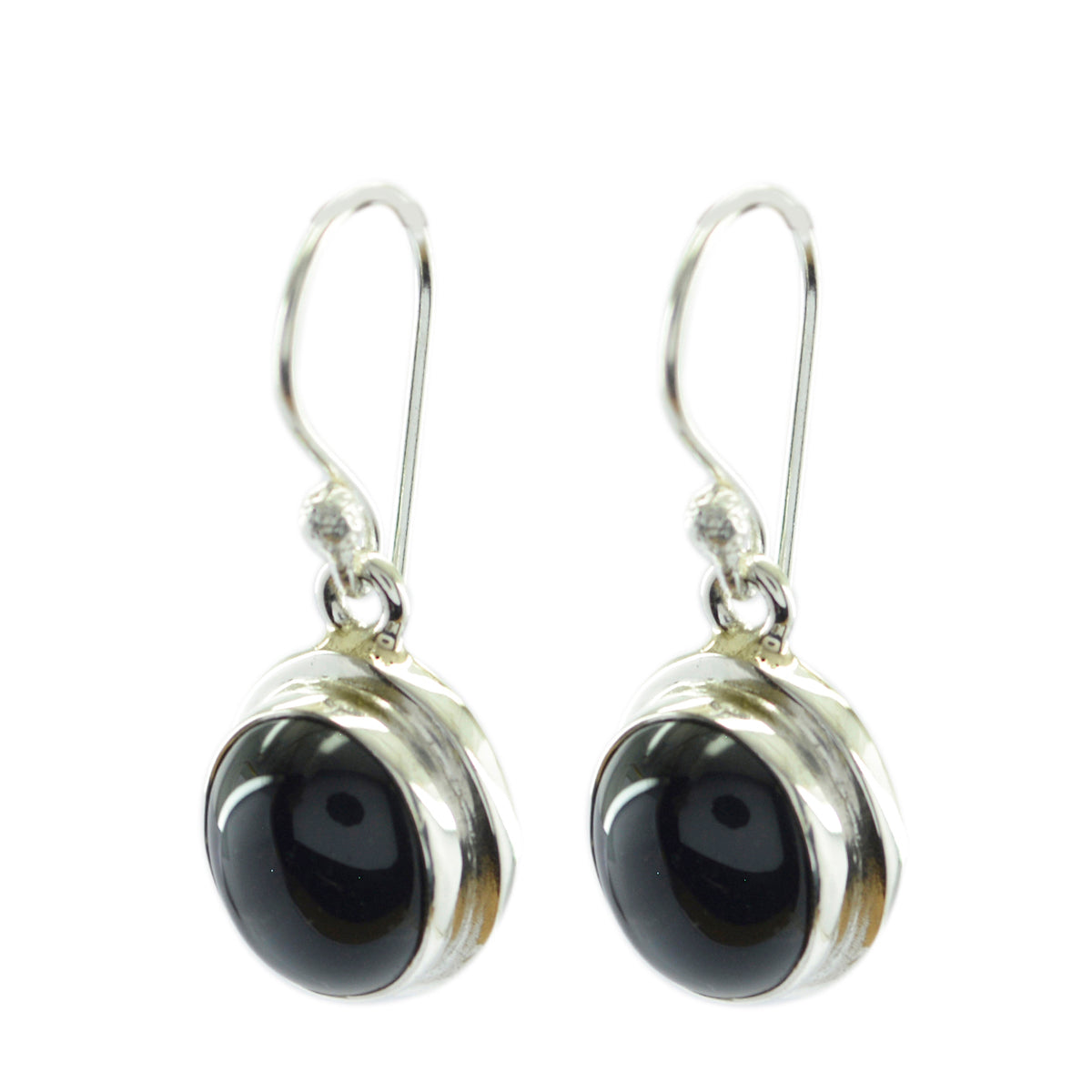 Ava Black Dangle Earrings for Everyday Elegance Black Onyx Black Dangle