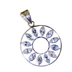 Ava Blue Sophisticated Featherlight Pendant