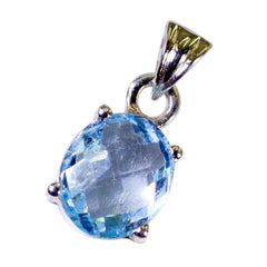 Ayaka Blue Minimalist Pendant - Stylish Everyday Wear