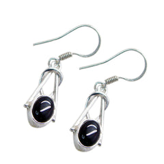 Bianca Black Dangle Earrings for Everyday Glam