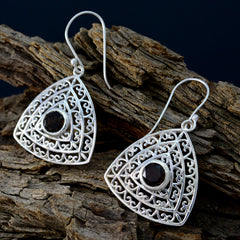 Bianca Brown Dangle Earrings with Elegant Design