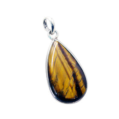 Bianca Brown Pendant India - Tiger Eye Gemstone Pendant