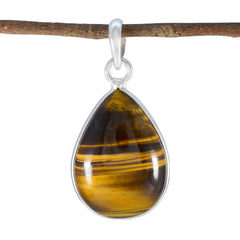 Bianca Brown Pendant India - Tiger Eye Gemstone Pendant Tiger Eye Brown Brown