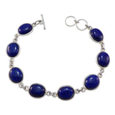 Bianca Couture Blue Bracelet for Everyday Glam Lapis Lazuli Blue