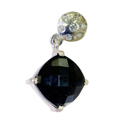Micaela Black Cocktail Pendant for Chic Elegance Black Onyx Black Black
