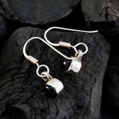 Clara Black Dangle Earrings Minimalist Style