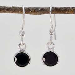 Julia Black Dangle Earrings for Chic Style