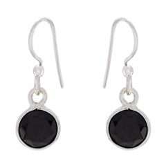 Julia Black Dangle Earrings for Chic Style Black Onyx Black Dangle