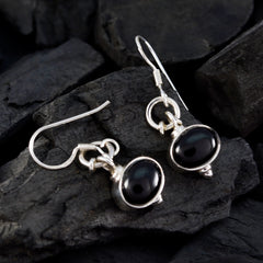 Charlotte Black Dangle Earrings for Everyday Glam