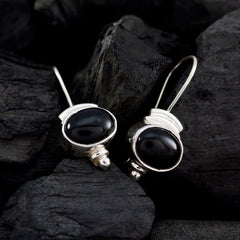 Claire Black Dangle Earrings for Everyday Glam