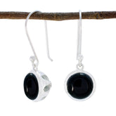 Autumn Black Dangle Earrings for Everyday Glam Black Onyx Black Dangle