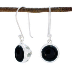Autumn Black Dangle Earrings for Everyday Glam Black Onyx Black Dangle