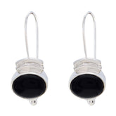 Claire Black Dangle Earrings for Everyday Glam Black Onyx Black Dangle
