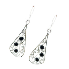 Paula Black Dangle Earrings with Elegant Design