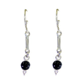 Luna Black Dangle Earrings for Everyday Glam Black Onyx Black Dangle