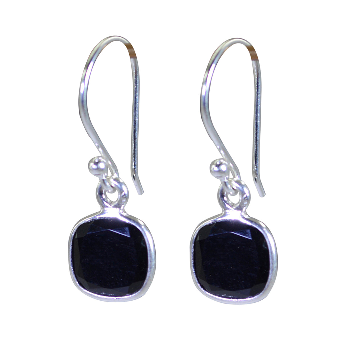 Josephine Black Dangle Earrings for Everyday Glam Black Onyx Black Dangle