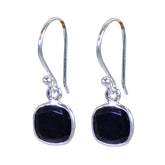 Josephine Black Dangle Earrings for Everyday Glam Black Onyx Black Dangle