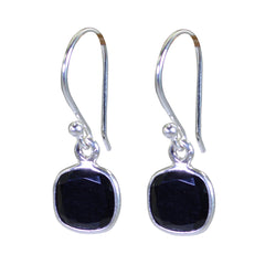 Josephine Black Dangle Earrings for Everyday Glam Black Onyx Black Dangle