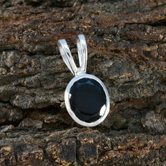 Julia Black Eternity Whisper-thin Pendant