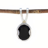 Julia Black Eternity Whisper-thin Pendant Black Onyx Black Black