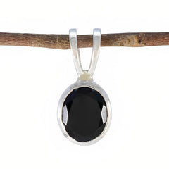 Julia Black Eternity Whisper-thin Pendant Black Onyx Black Black