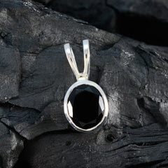 Julia Black Eternity Whisper-thin Pendant