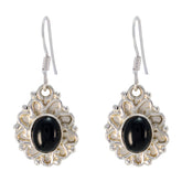 Camilla Black Featherlight Dangle Earrings for Chic Looks Black Onyx Black Dangle